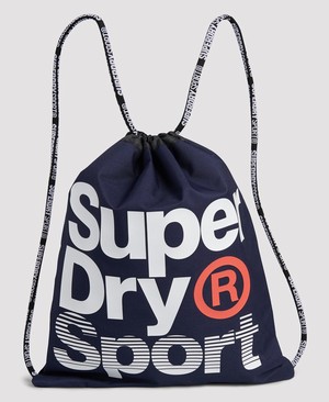 Superdry Drawstring Férfi Táska Sötétkék | HNTOC1762